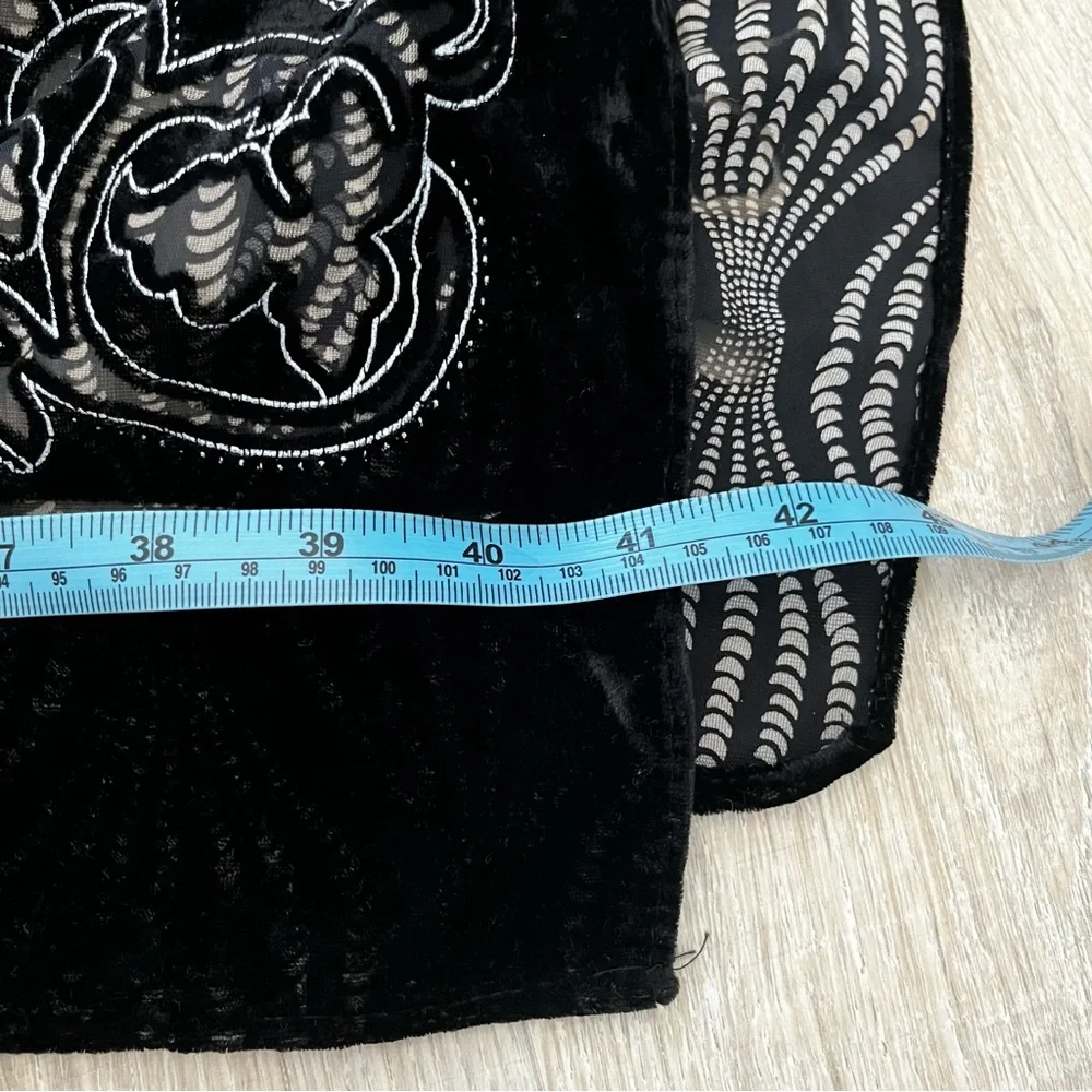 Chicos Open Front Kimono Cardigan Sz One Size - Picture 6 of 7